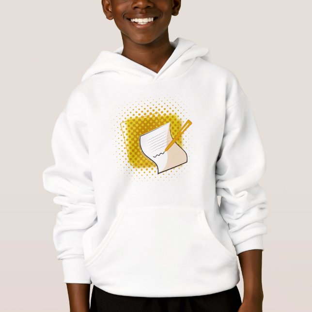 Lover schreiben hoodie (Vorderseite)