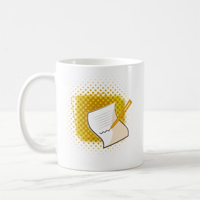 Lover schreiben kaffeetasse (Links)