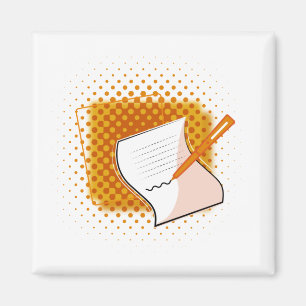 Lover schreiben magnet