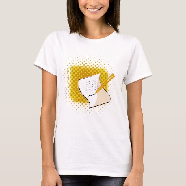 Lover schreiben T-Shirt (Vorderseite)