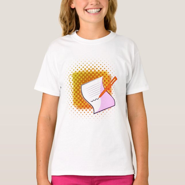 Lover schreiben T-Shirt (Vorderseite)