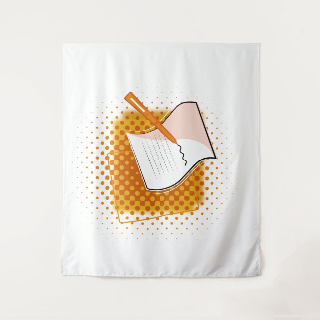 Lover schreiben wandteppich (Vorderseite)