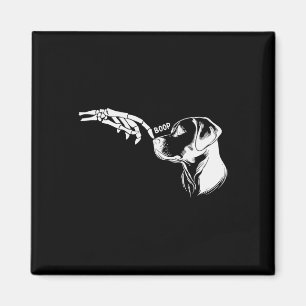 Lover Skeleton Hand Boop Funny Halloween 2023 Labr Magnet