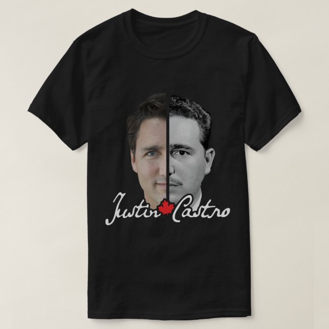 Lover spendet Justin Politiker Trudeau schenkt Bes T-Shirt (Design vorne)