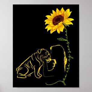 Lover-you are my Sunshine-best Idea for Dog Mama Poster