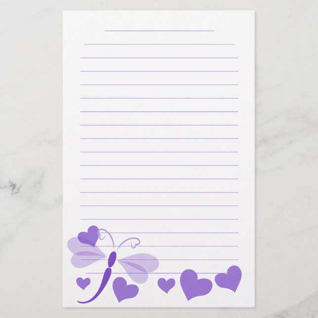 Loverly Dragon Fly Briefpapier (Vorderseite)