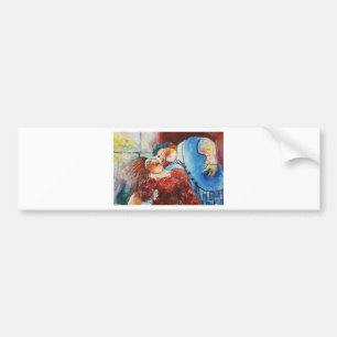 Lovers Dance Autoaufkleber