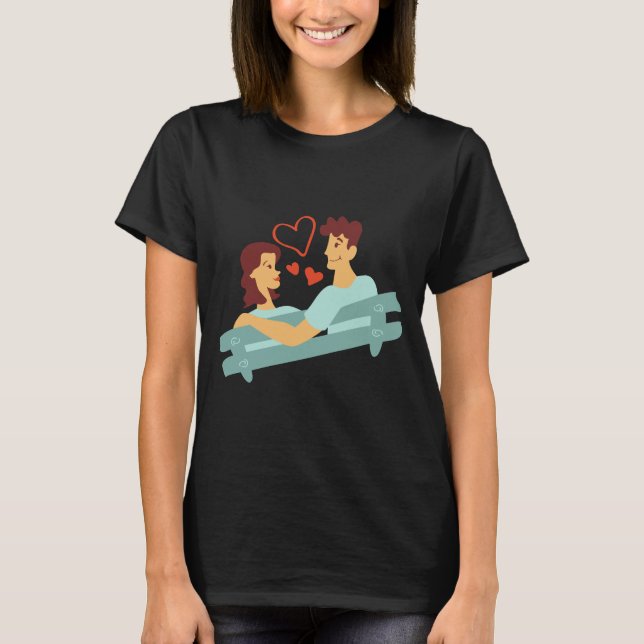 Lovers Embrace T-Shirt (Vorderseite)