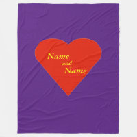 LOVERS FLEECE BLANKET