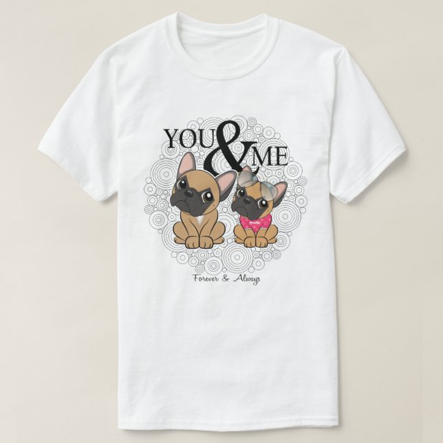 Lovers Frenchie T-Shirt (Design vorne)