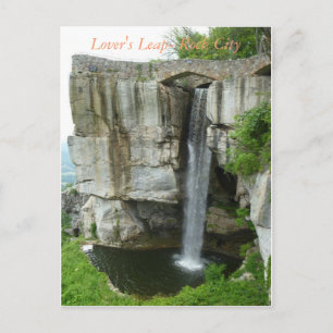 Lover's Leap at Rock City Postcard Postkarte