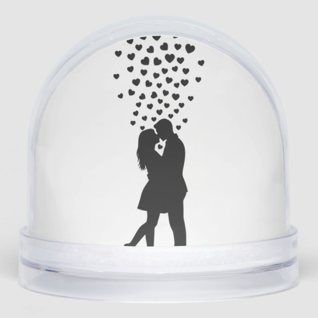 Lovers Snow Globe Schneekugeln (Vorderseite)