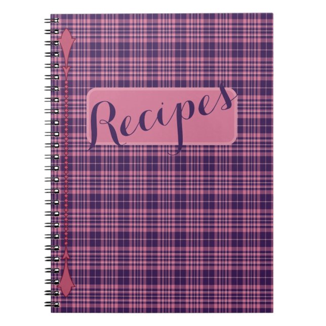 Lover's Sunset Recipe Notebook Notizblock (Vorderseite)