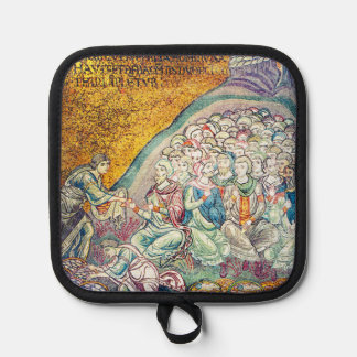 Loves and Fish Oven Mitt Topflappen