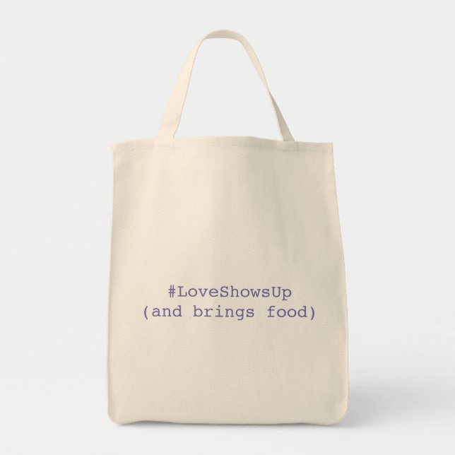 LoveShowsUp Lebensmittelgeschäft-Tasche Tragetasche (Vorne)