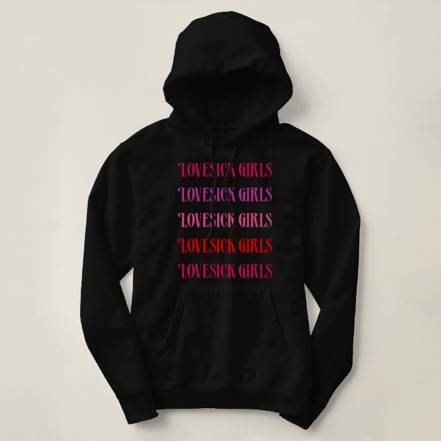 Lovesick Girls Blackpink Hoodie (Design vorne)