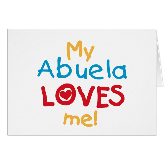 LOVESMEabuela (Vorderseite (Horizontal))