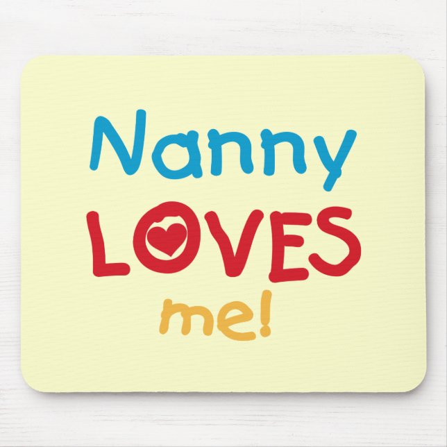 LOVESMEnanny Mousepad (Vorne)