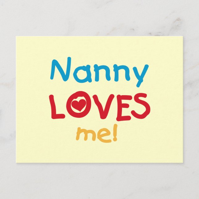 LOVESMEnanny Postkarte (Vorderseite)