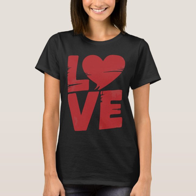 LoveSpeak Bekleidung T-Shirt (Vorderseite)