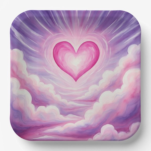 LoveSpellHexe Pappteller (Vorderseite)