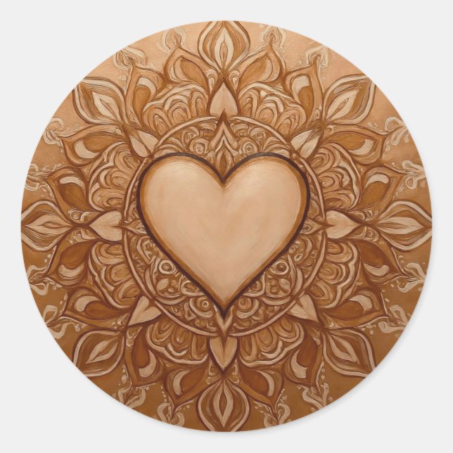 LoveSpellHexe Runder Aufkleber (Vorderseite)