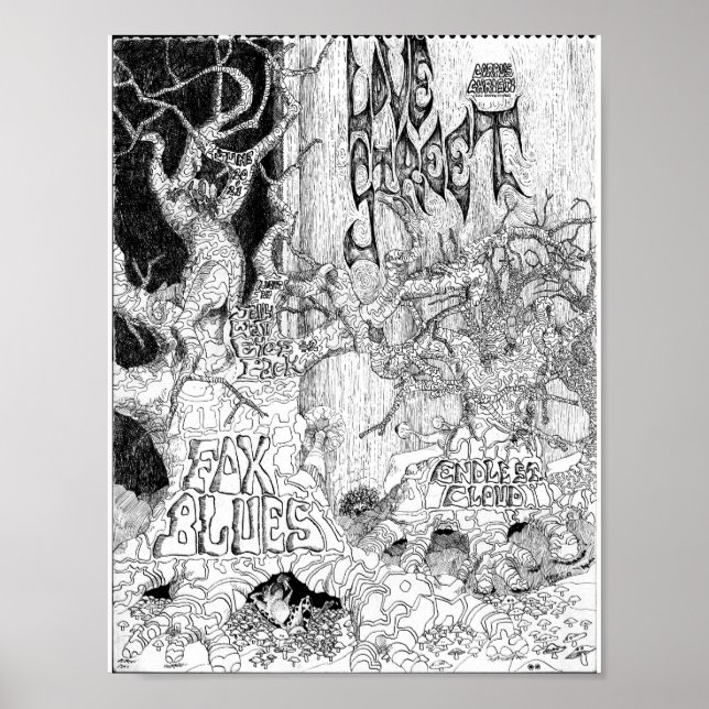 LoveStreetLightCircusflyer Corpus Jun20&21'69 Poster (Vorne)