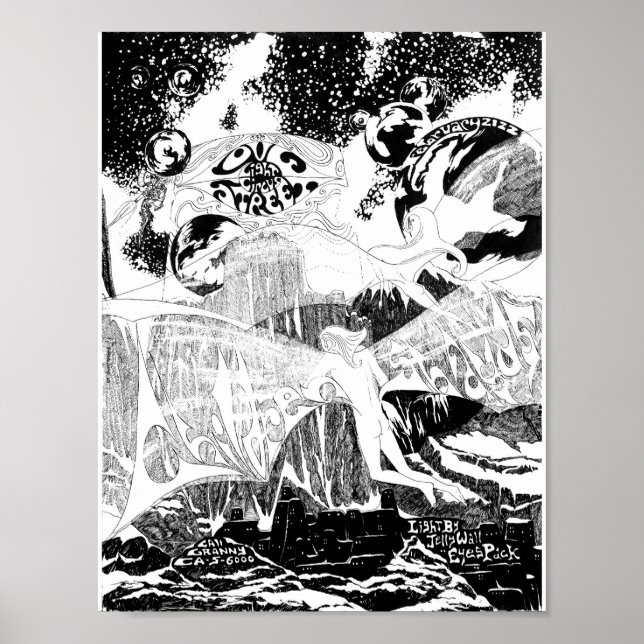 LoveStreetLightCircusflyer Feb21&22'69 Poster (Vorne)