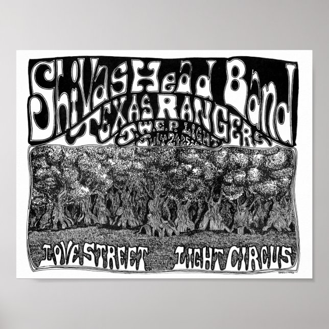 LoveStreetLightCircusflyer Jul24,25&26'70 Poster (Vorne)