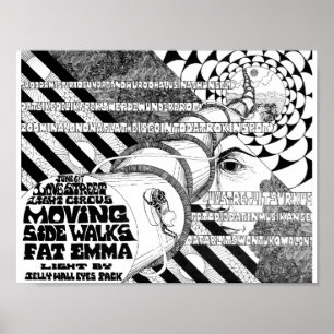 LoveStreetLightCircusflyer Jun6&7'69 Poster