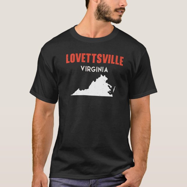 Lovettsville Virginia USA Staat America Travel Vir T-Shirt (Vorderseite)