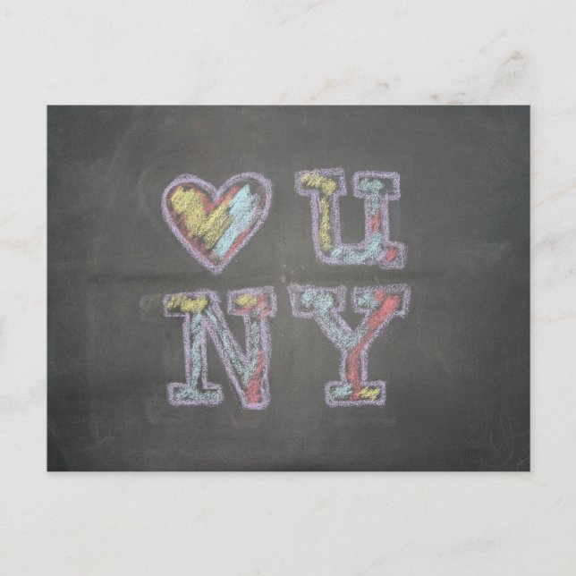 loveU NY Postkarte (Vorderseite)