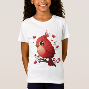 Lovey-Dovey Red Kardinal T-Shirt
