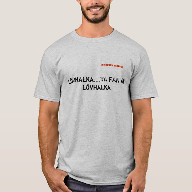 lövhalka T-Shirt (Vorderseite)