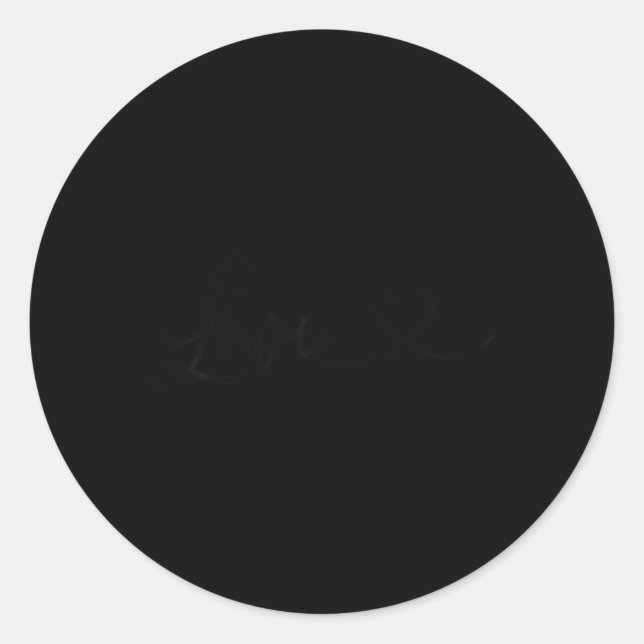 Lovie Grandma Women Christmas Mother's Day Birthda Runder Aufkleber (Vorderseite)