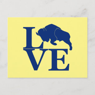 Lovin' Buffalo Postkarte
