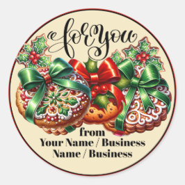 Lovin' From Oven Food Aufkleber