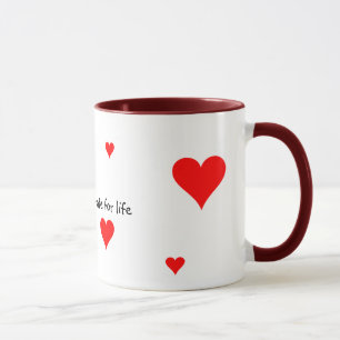lovin für Leben Tasse