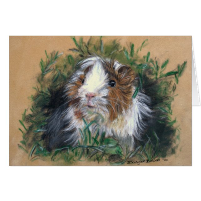 Lovin' lavender Guinea Pig / Cavia (Vorderseite (Horizontal))
