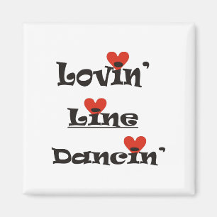 Lovin' Line Dancin' Magnet