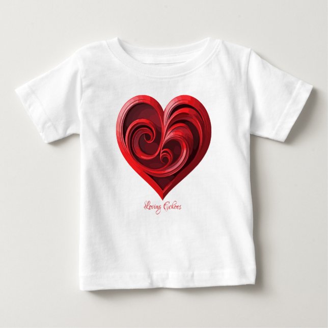 Loving Echoes Baby T-shirt (Vorderseite)