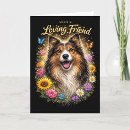 Loving Friend Feiertagskarte
