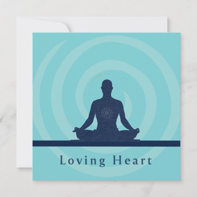 Loving Heart – Quiet Intention Art Karte (Vorderseite)