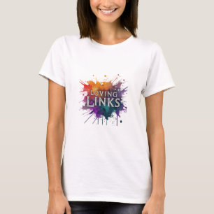 "Loving Links" zeichnet sich durch ein reizvolles T-Shirt