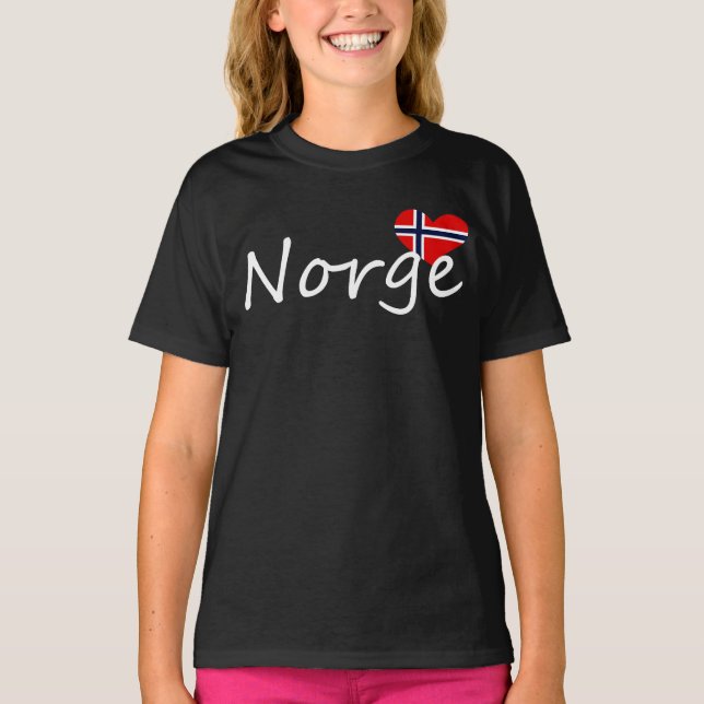 Loving Norge T-Shirt (Vorderseite)