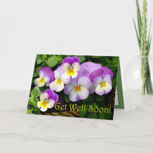 LOVING THOUGHTS ~  Get Well Soon!  Card Karte