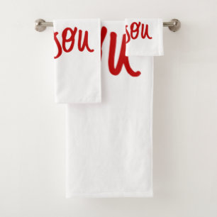 Loving You Geschenk-Kollektion Badhandtuch Set