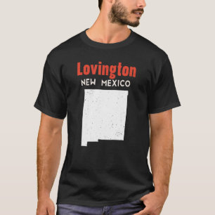 Lovington USA Staat Amerika Reise Neuer Mexikanisc T-Shirt
