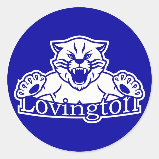 Lovington Wildcats Sticker (Vorderseite)
