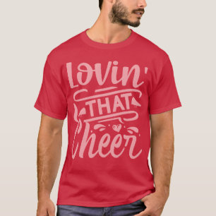 Lovinhat Cheer Heart Cheerleader Sport Mädchen T-Shirt